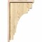 Ekena Millwork Pescadero Rough Sawn Corbel w/Backplate, Douglas Fir, 8"W x 14"D x 22"H COR08X14X22PEC01RDF - alternate 4